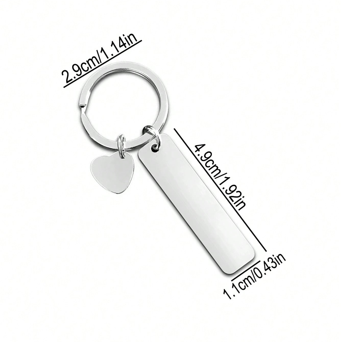 سلسلة مفاتيح مخصصة مع نص حسب ا - مراجعة Personalized Engraved Gift وسعره
