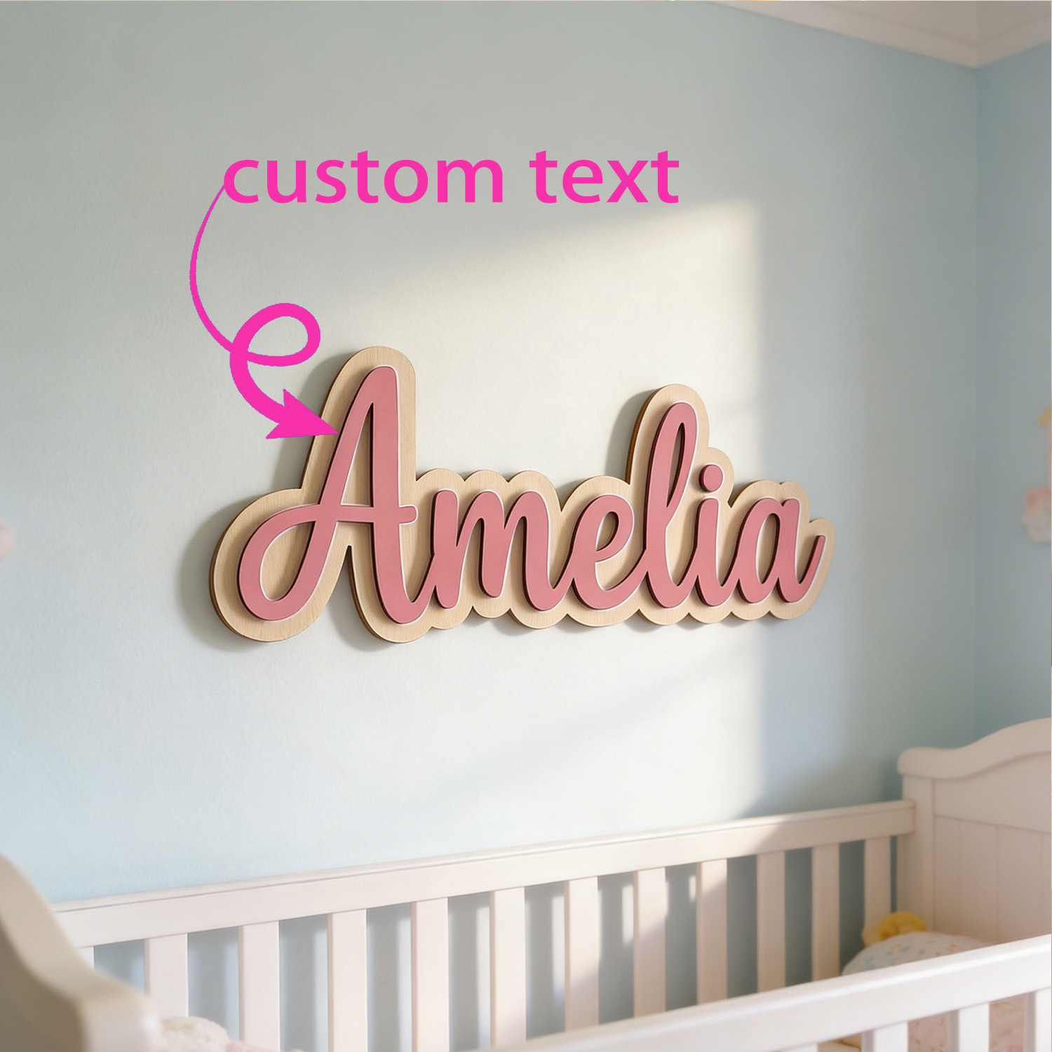 لافتة خشبية مخصصة ذات طبقتين ت - مراجعة Personalized Engraved Gift وسعره