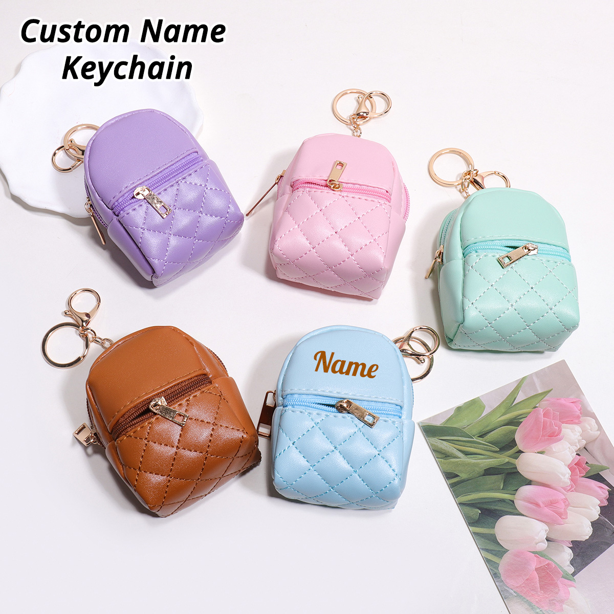 محفظة نقود صغيرة مخصصة مع سلسل - مراجعة Personalized Engraved Gift وسعره